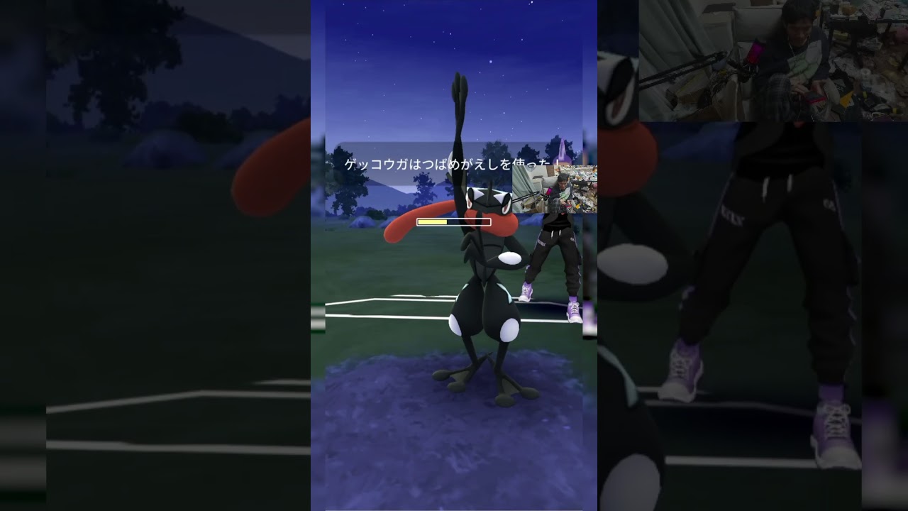 #ポケモンgo #gbl 出し勝ちでそのまま勝ち！ ギラティナ ニョロボン ヨクバリス ビリジオン ゲッコウガ #shorts #リトルカップ #ジャングルカップ #pokemon