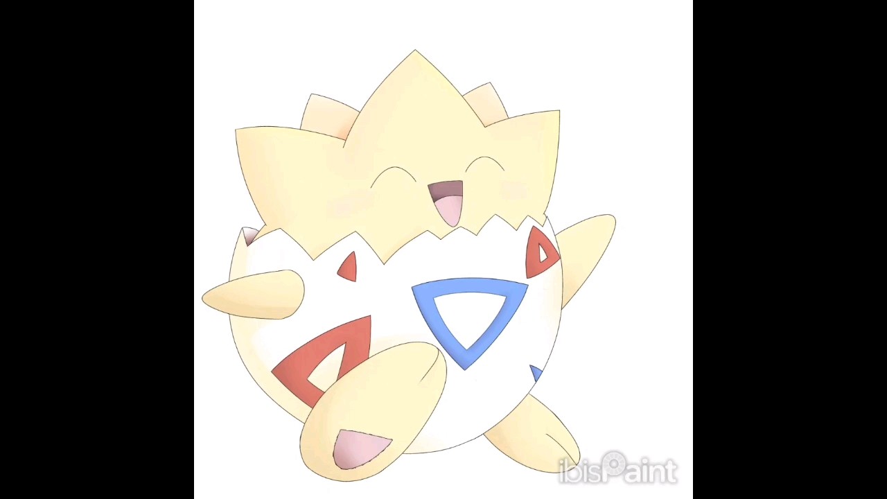 トゲピー、描いてみた【ポケモン】