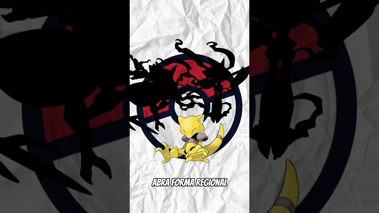 ¿Y sí Abra tuviera una forma regional?#pokemonregional #formaregional #pokemon #MegaEvolucion