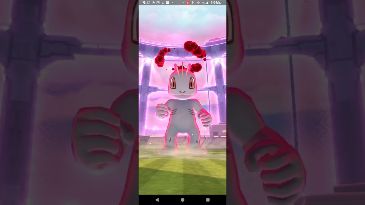 【ポケモンGO】ワンリキー（ダイマックス）GETチャレンジ。