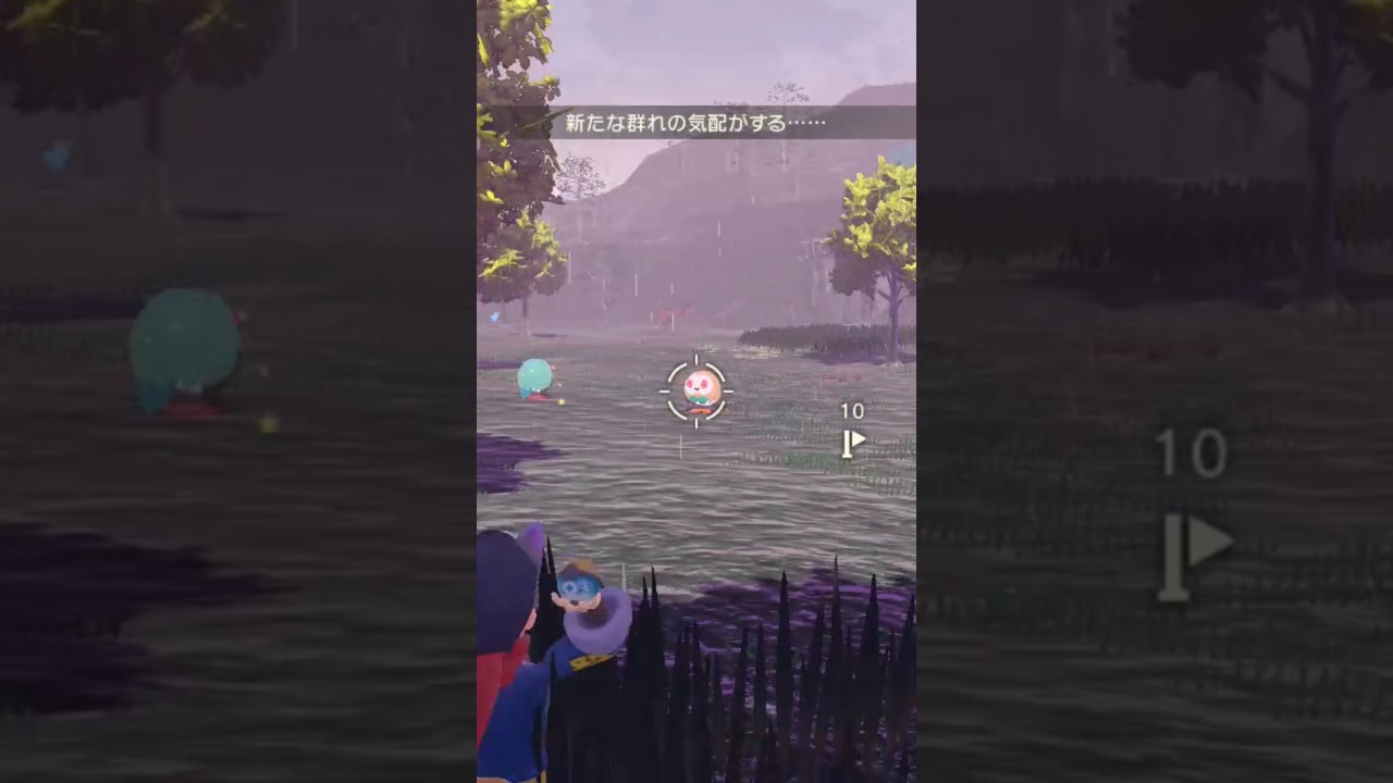 最高に可愛い色違いモクロー親分！一瞬別の色違いも映ってるよ見つけられるかな？【ポケモンレジェンズアルセウス】#shorts #ポケモン #色違い厳選 #色違いポケモン