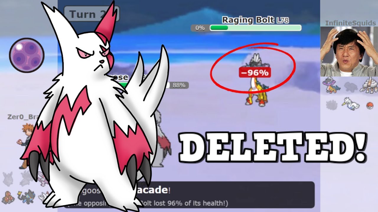 ZANGOOSE DELETES EVERYTHING IN ITS PATH! (Pokemon Showdown Random Battles)