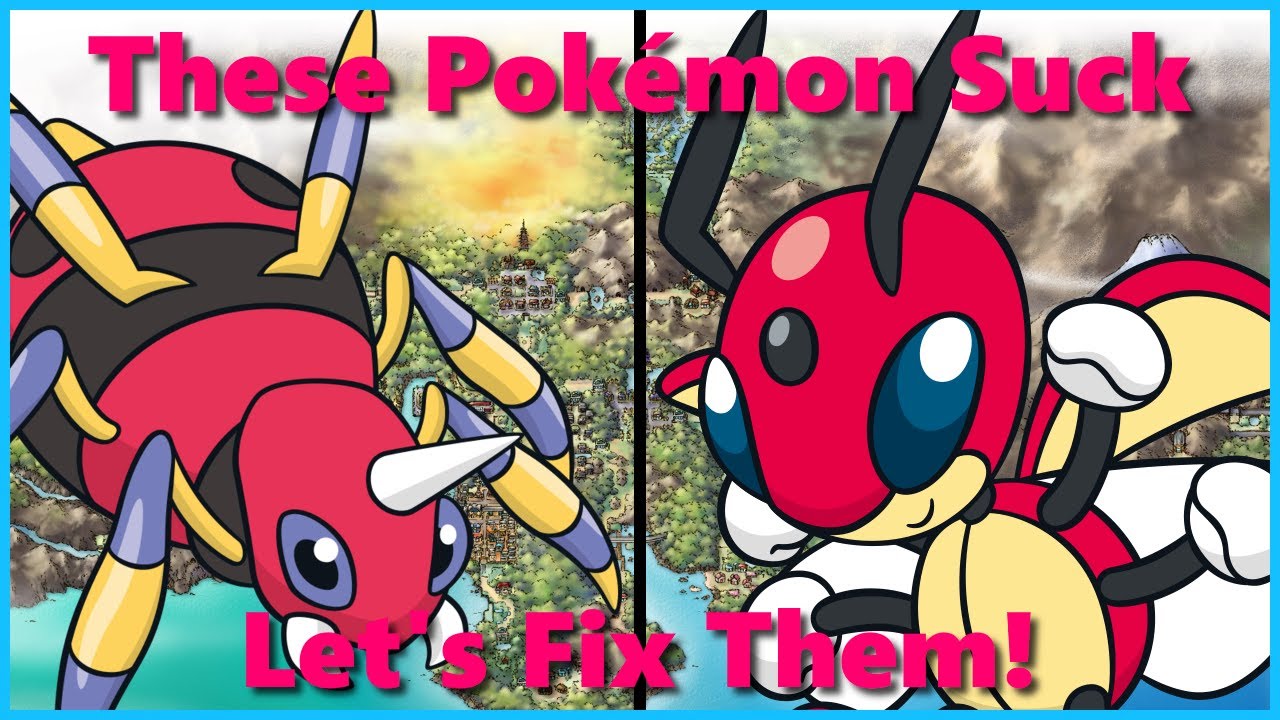 Ledian and Ariados Suck. So Let's Fix Them! | Buffing Pokemon