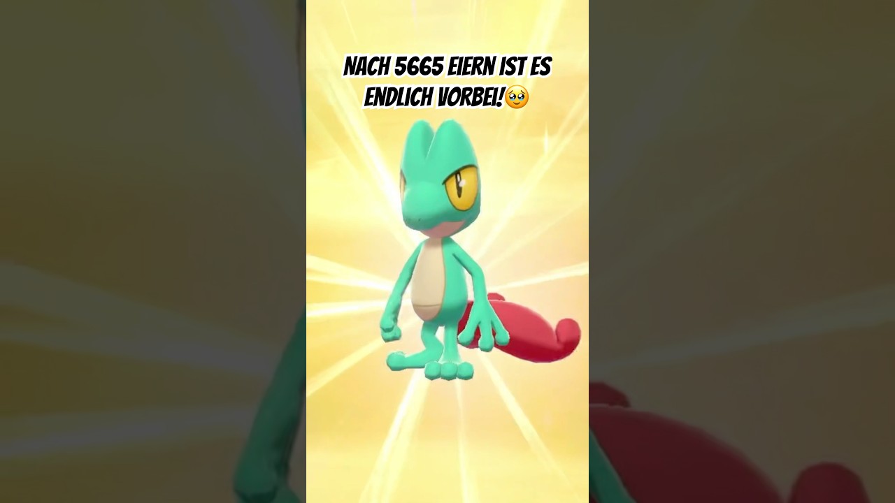 Eine Reise geht zu Ende. Danke Geckarbor! #pokemon #shinypokemon #shiny #pokemoncommunity