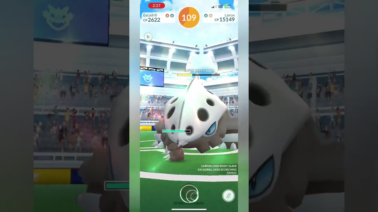 [SOLO] 3 STAR LAIRON RAID - POKÉMON GO - #shortsvideo #pogoraids #pokemon #pogoraids #shorts