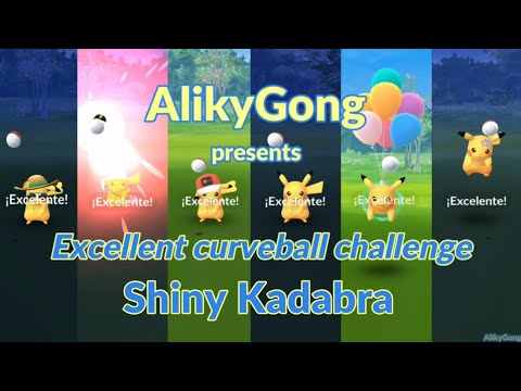 Excellent Curveball Challenge: 064 Shiny Kadabra