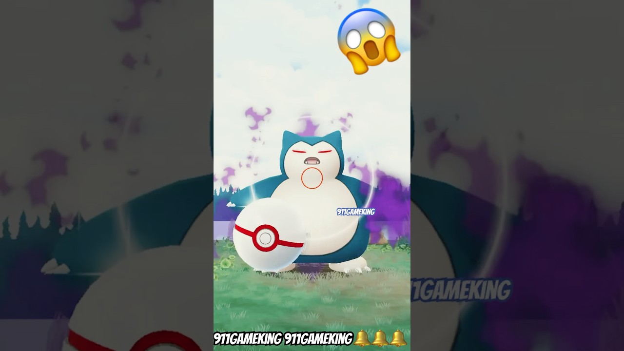 This shadow Snorlax is cool 😱 #shortsfeed #subscribe #pokemon