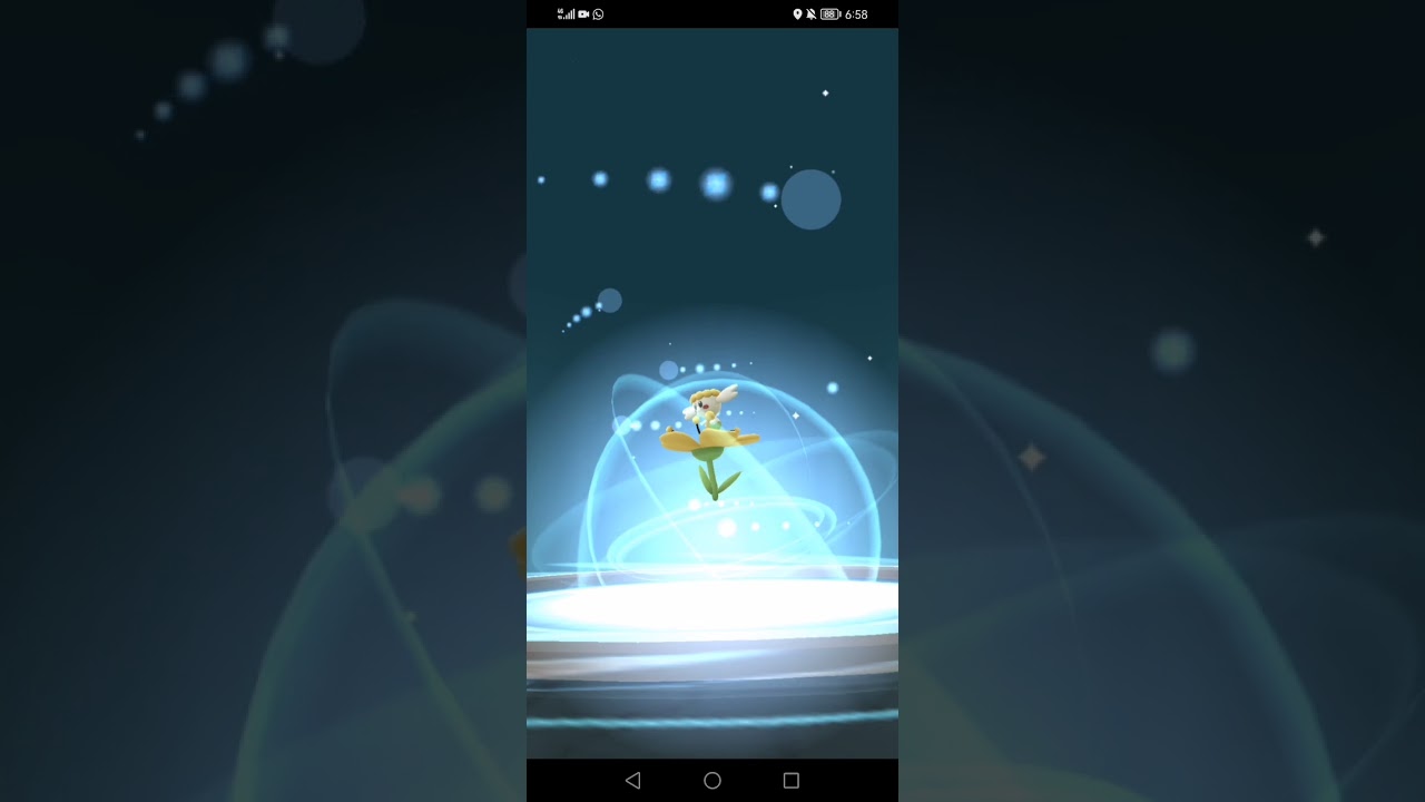 Evolucionando a Flabebe #pokemongo