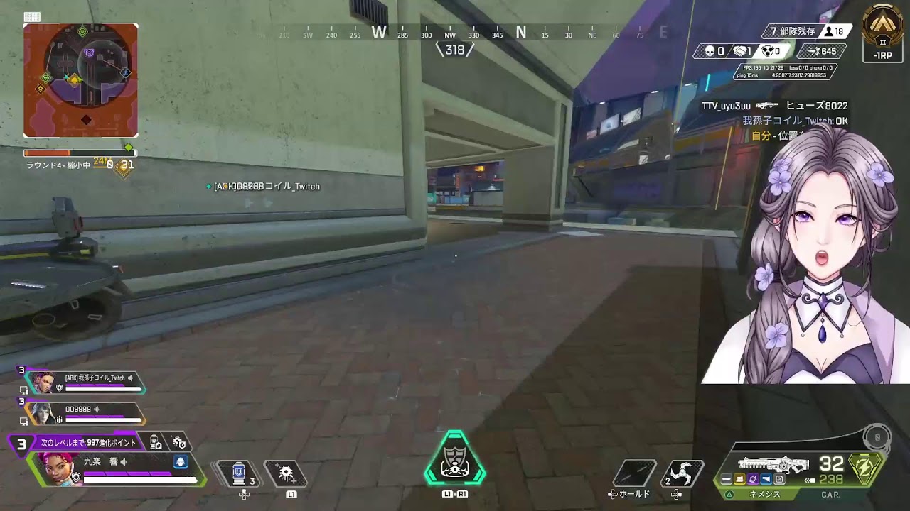 【APEX】コラボ配信！ランク！我孫子コイル