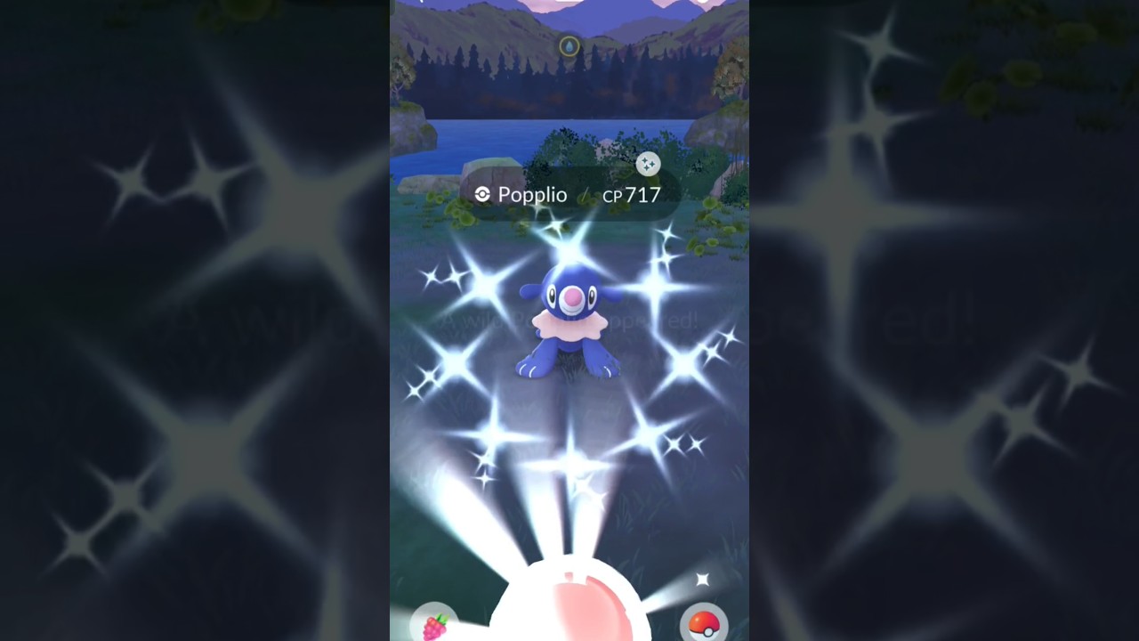 😲 Getting Lucky With ✨ Shiny Popplio In Pokemon Go! #pokmongo #pokemon #ポケモンgo