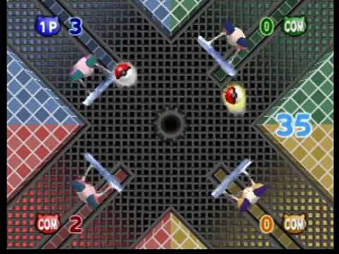 【ポケモンスタジアム金銀】バリヤードのバリアーテニス【ミニゲーム】