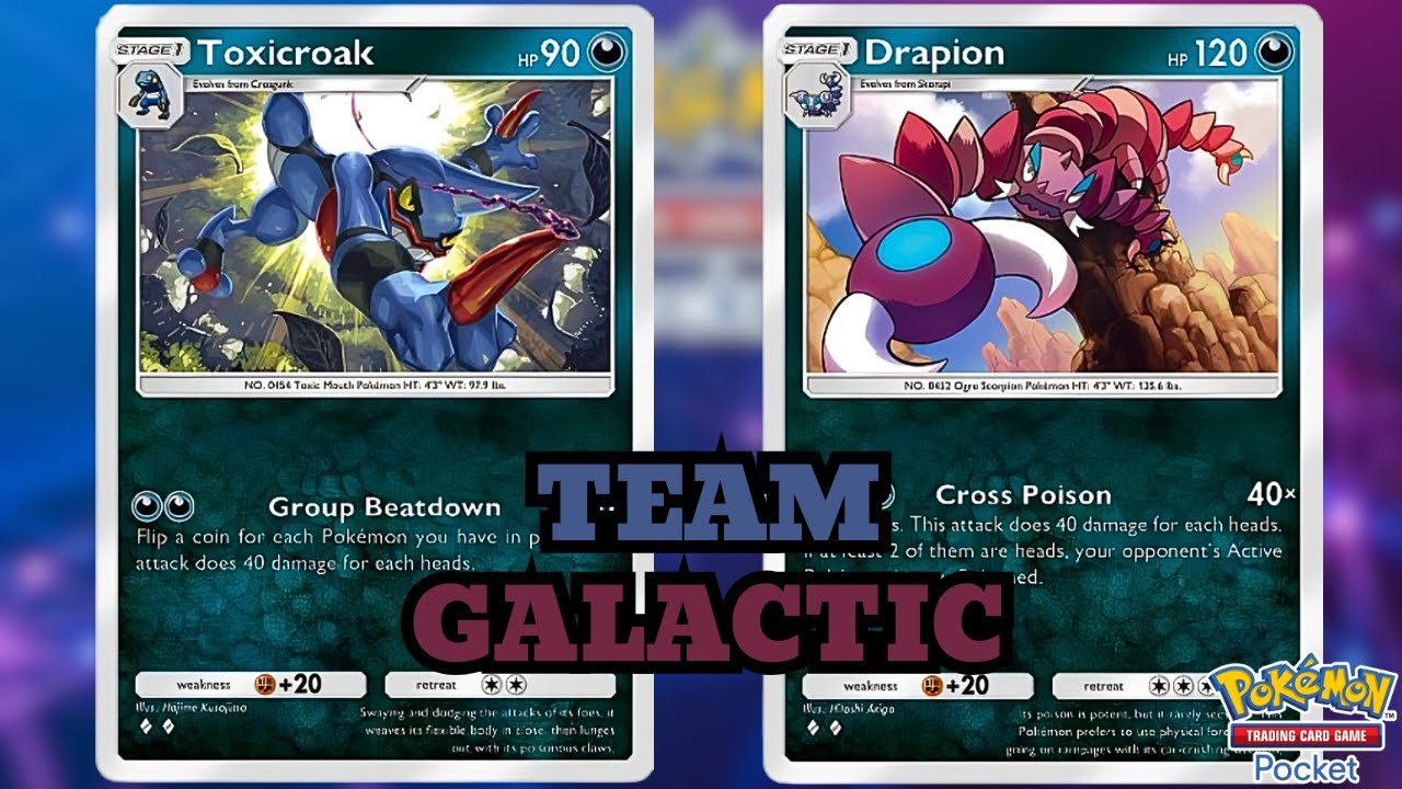 DECK PROFILE｜Toxicroak/Drapion｜Pokémon TCG Pocket