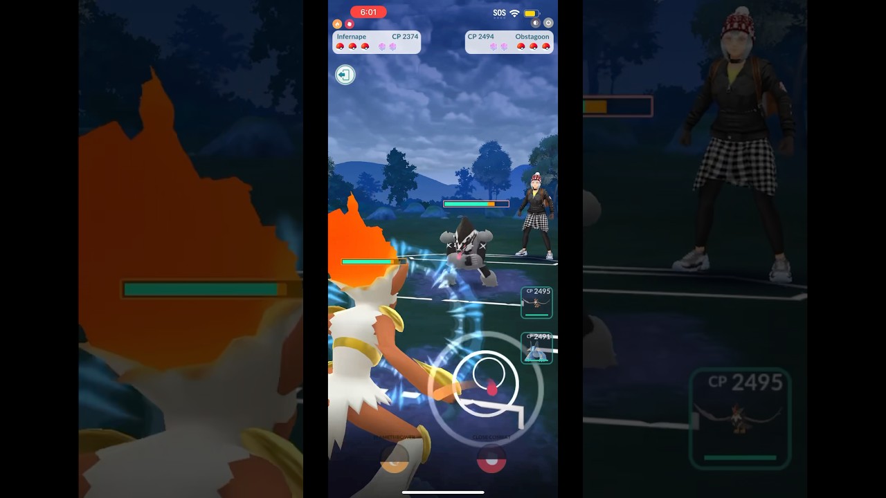 Infernape🔥VS Obstagoon👊🏽 UltraLeague🔥🏆