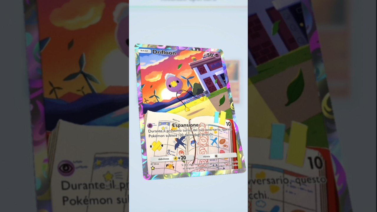 Space-Time Smackdown Drifloon (A2 073) #youtubeshorts #pokemonpocket #pokemontcgpocket #shorts