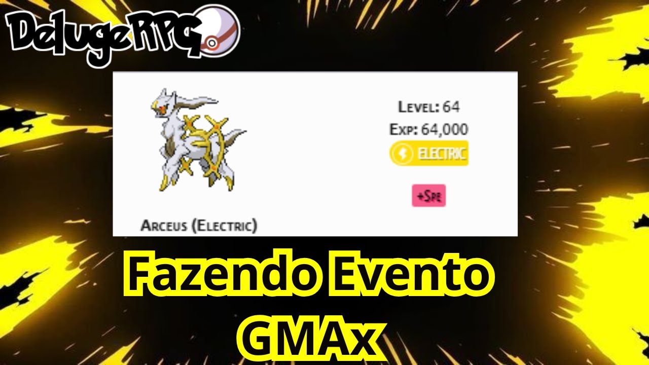 Fazendo Evento do  G Max Orbeetle!