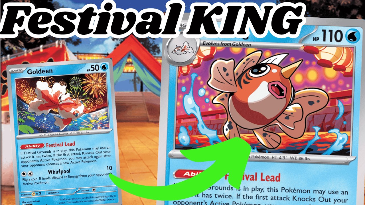NEW SEAKING Makes A SPLASH In FESTIVAL LEAD DECKS | Scarlet & Violet | PTCG Live | Pokémon