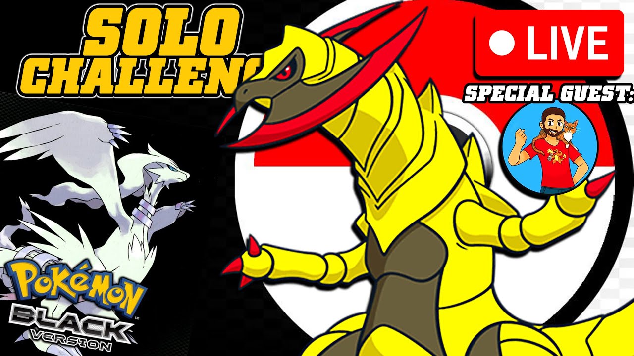 Haxorus-line Solo Challenge | Pokemon Black & White with @DwunD016