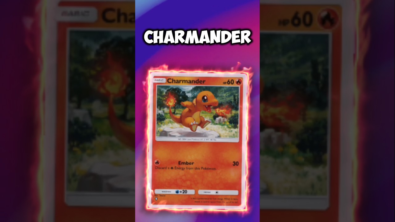 Charmader-Charmeleon-Charizard TCG Pocket PokeDex entry