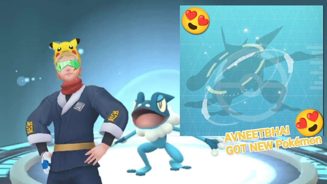 FROGADIER EVOLUTION TODAY AVNEETBHAI GOT NEW POKÉMON GRENINJA - Pokémon Go #pokemongo