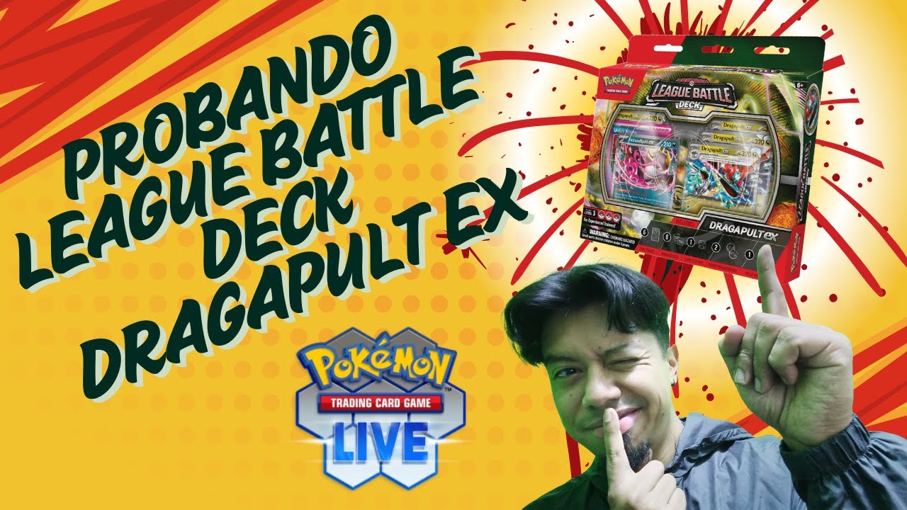 PROBANDO EL  NUEVO LEAGUE BATTLE DECK DE DRAGAPULT EX , ¿VALE LA PENA ? Pokémon TCG Live 🔥