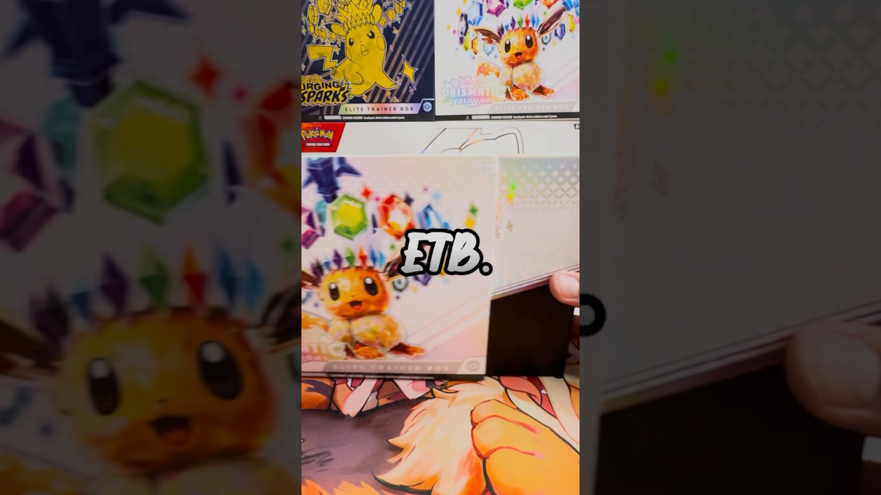 DAY 35/365 - Prismatic Evolutions #pokemon #eevee #eeveelution #pokemoncards #pokemonpacks #fyp