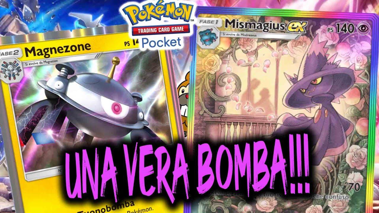 UN DECK ASSURDO! MISMAGIUS EX - MAGNEZONE - BIDOOF! 🤣🤣🤣!SE NON GIOCATE COME ME!  Pokémon TCG Pocket!