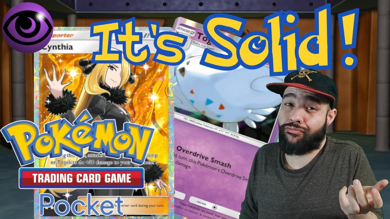 The Cynthia/Togekiss Deck Is Not Bad!! || (Pokemon Trading Card Game Pocket)