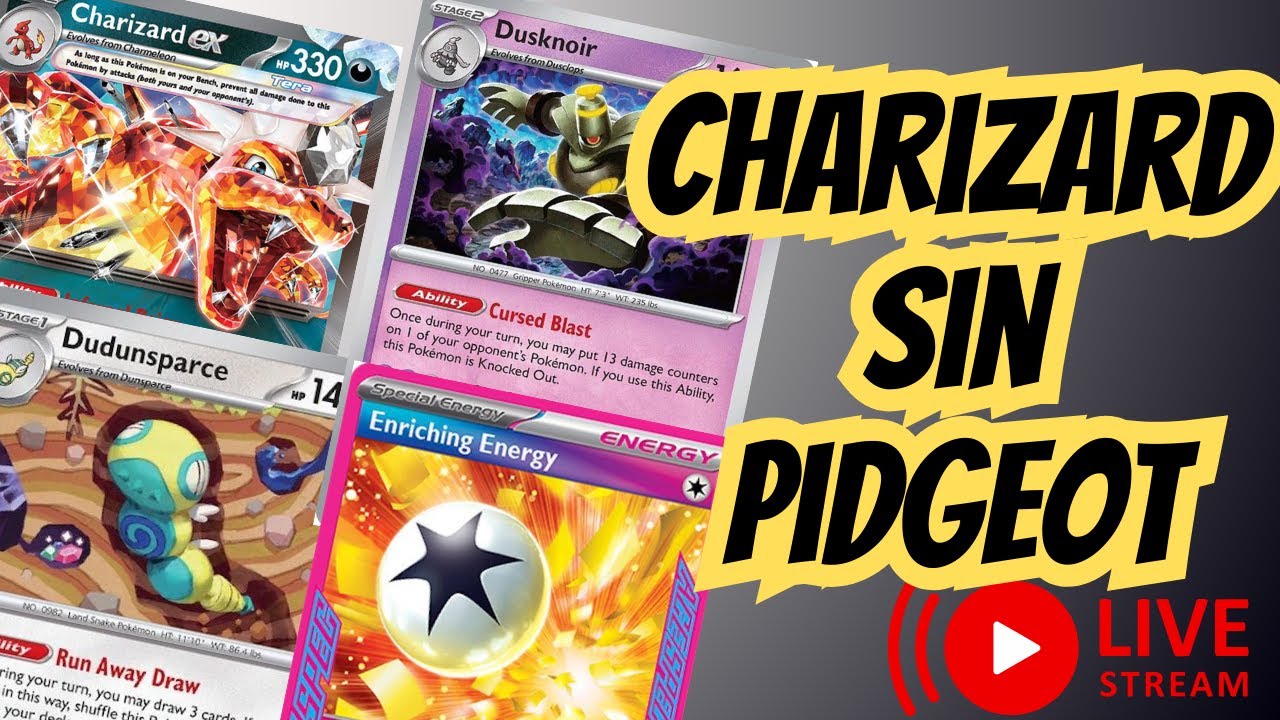 Hoy llegaremos A Arceus con Charizard ex + Dudunsparce  #ptcgl #pokemontcg