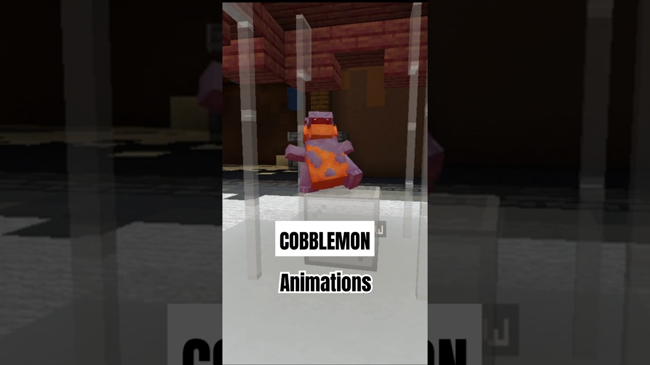 Croconaw Animations:Cobblemon Minecraft Pokemo #cobblemon #pokemon #minecraft #animation #pixelart