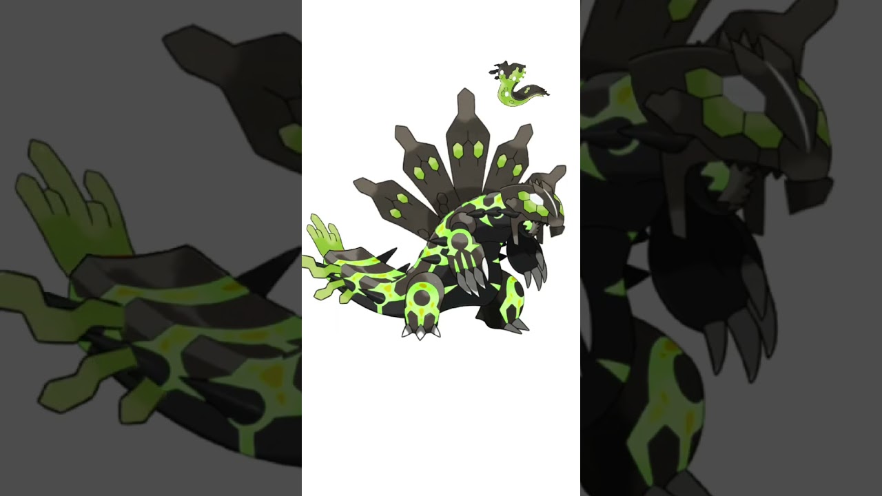 ゲンシグラードン＋ジガルデ。巨獣形態ジガルデ　#ポケモンフュージョン #pokemon #改造ポケモン  #伝説のポケモン #最強ポケモン