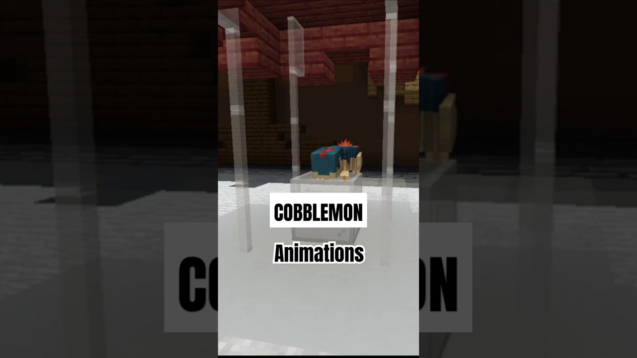 Quilava Animations:Cobblemon Minecraft Pokemon #cobblemon #pokemon #minecraft #animation #pixelart