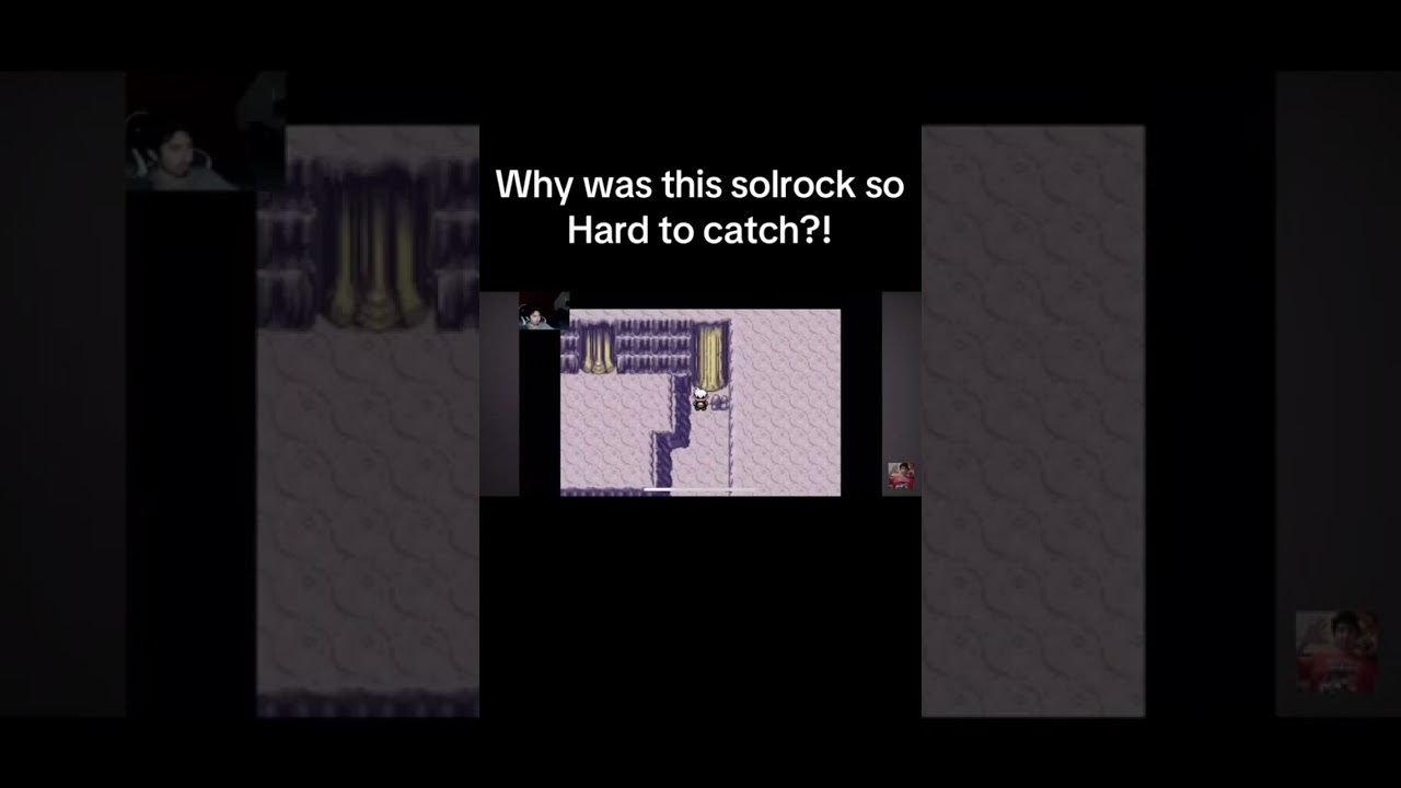This solrock was doing me wrong! #pokemonemerald #pokemon #youtube #gaming #shorts