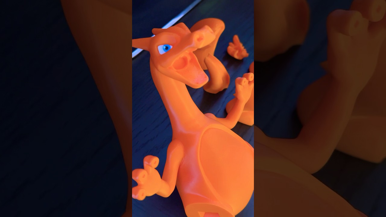 3D printing a Charizard #3dprinting