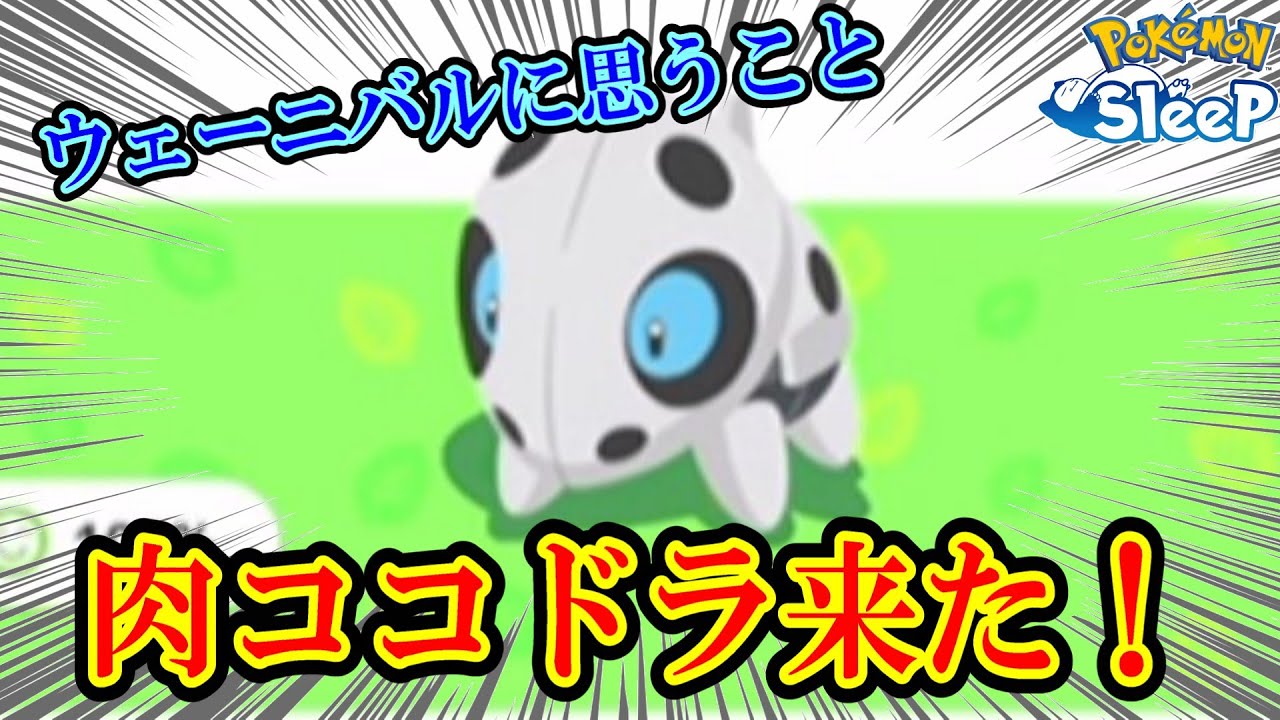 肉ココドラ来たついでに、エクレアとウェーニバルに思うこと話す【ポケポケ】