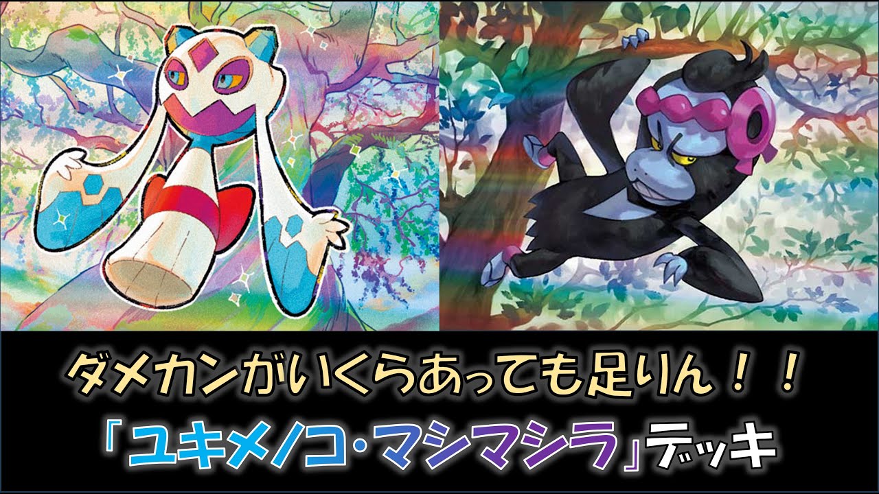 【ジムバ優勝】『ユキメノコ・マシマシラ』デッキをご紹介！