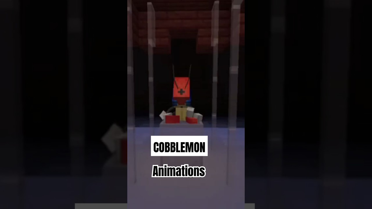 Ledian Animations : Cobblemon Minecraft Pokemon #cobblemon #pokemon #minecraft #animation #pixelart