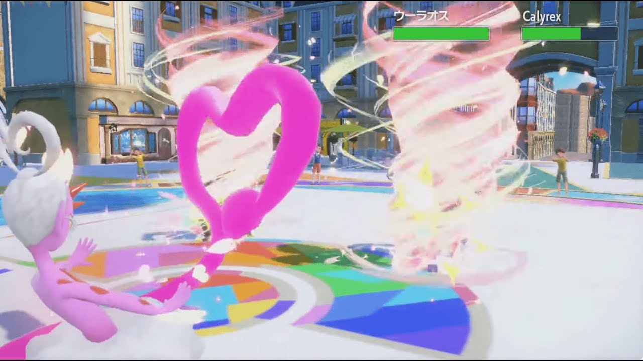 ポケモンSV ダブルバトル 色違いラブトロスをマスボ級まで連れてったー