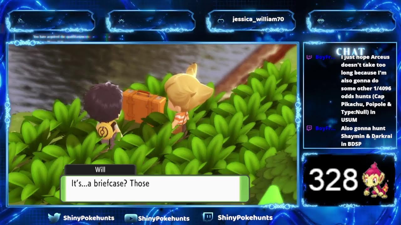 Shiny Hunting for Chimchar