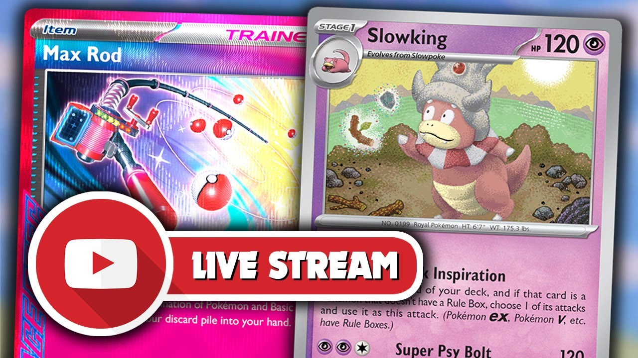 CAN SLOWKING COMPETE?!? ¡PRISMATIC EVOLUTIONS WIN N' RIP! (Pokémon TCG Live)