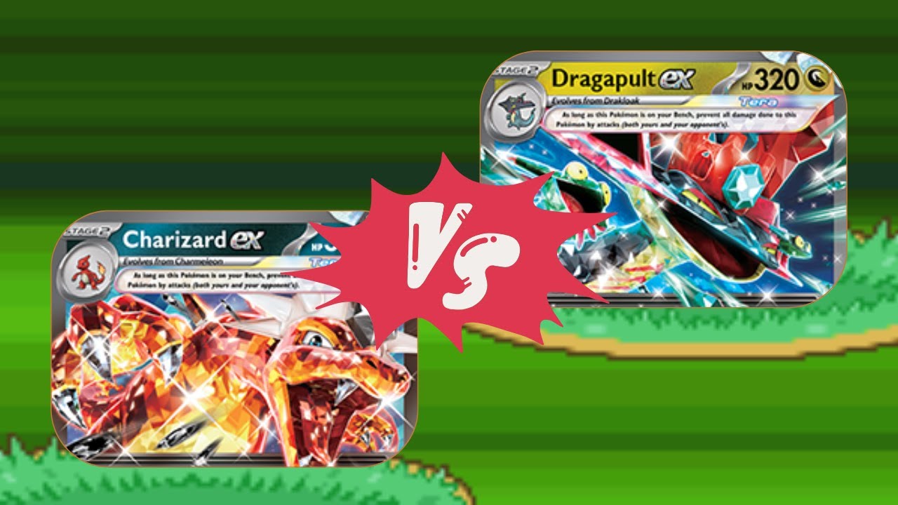 [Post rotation practice] Charizard EX VS Dragapult EX