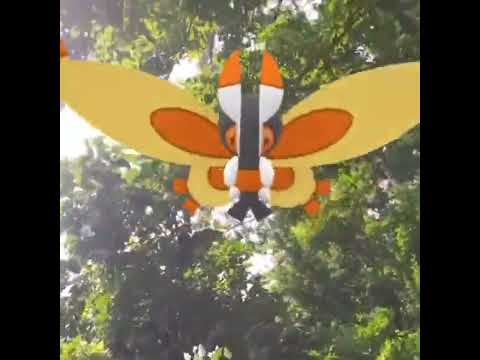 나메일 ( Mothim ) ガーメイル ( 紳士蛾 )