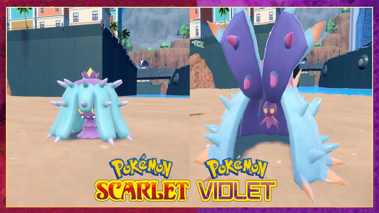 Pokemon Scarlet & Violet How To Evolve Mareanie Into Toxapex