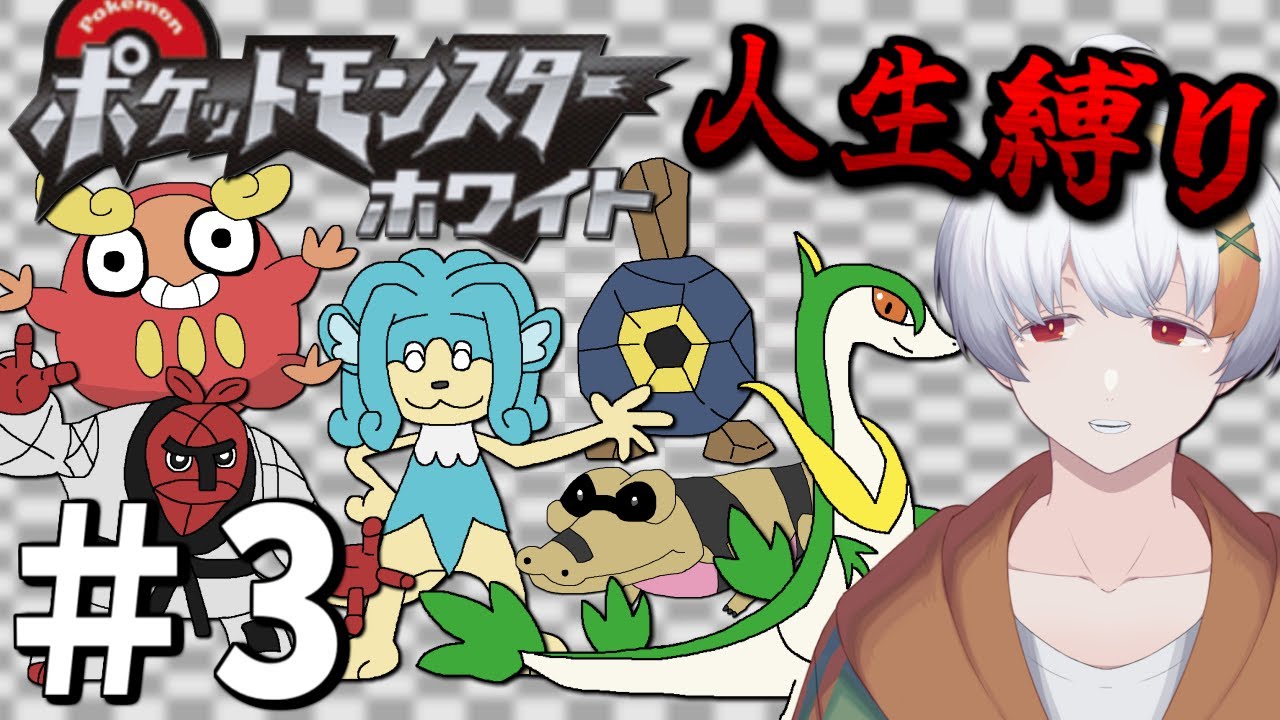 【ポケモンBW人生縛り】最強パーティが強すぎて負けるわけがない話【ポケットモンスターブラック・ホワイト】【#3】