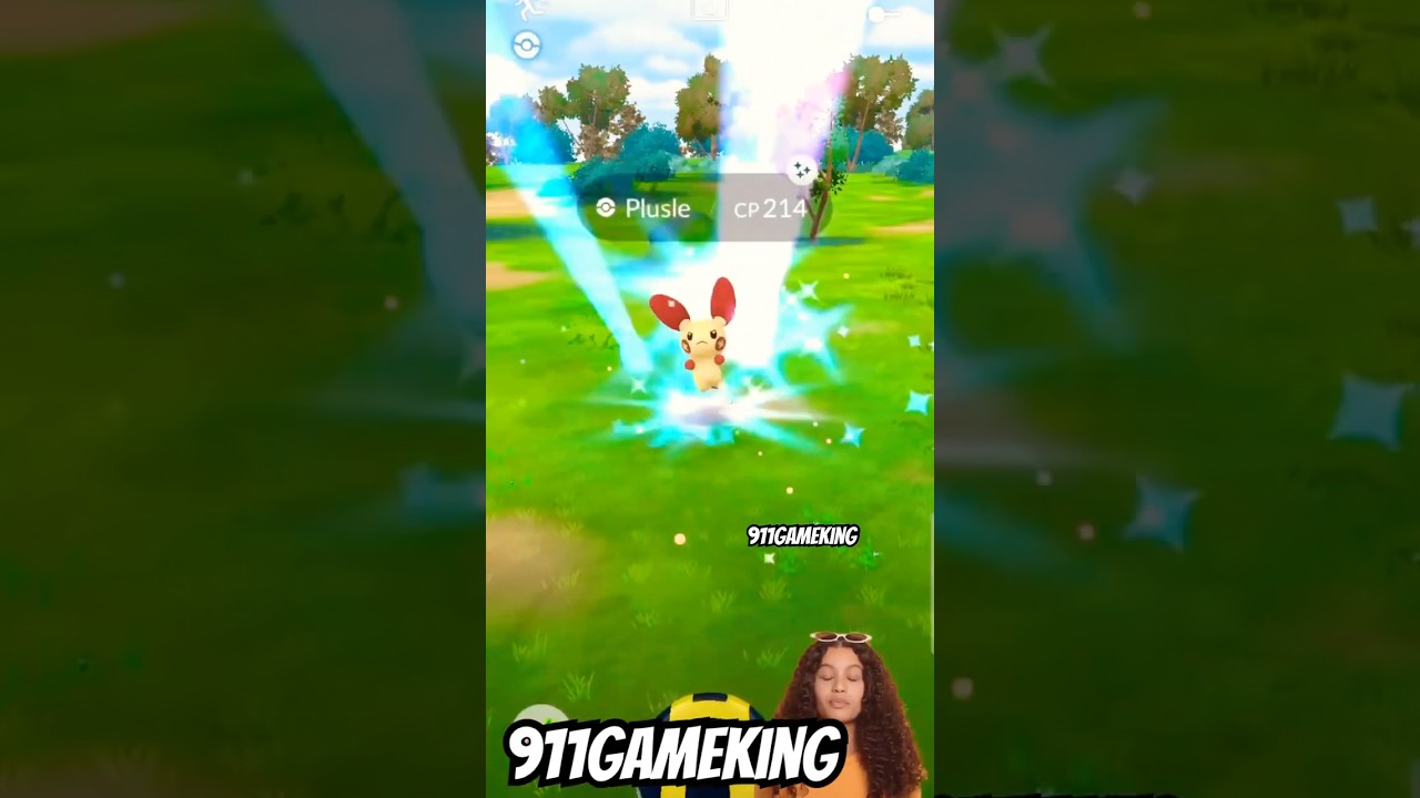 This is so easy Shiny Plusle 😱 #shortsfeed #pokemon #subscribe