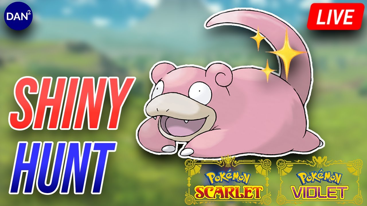 TWO YEAR DANNIVERSARY SLOWPOKE SHINY HUNT • Pokémon Scarlet and Violet