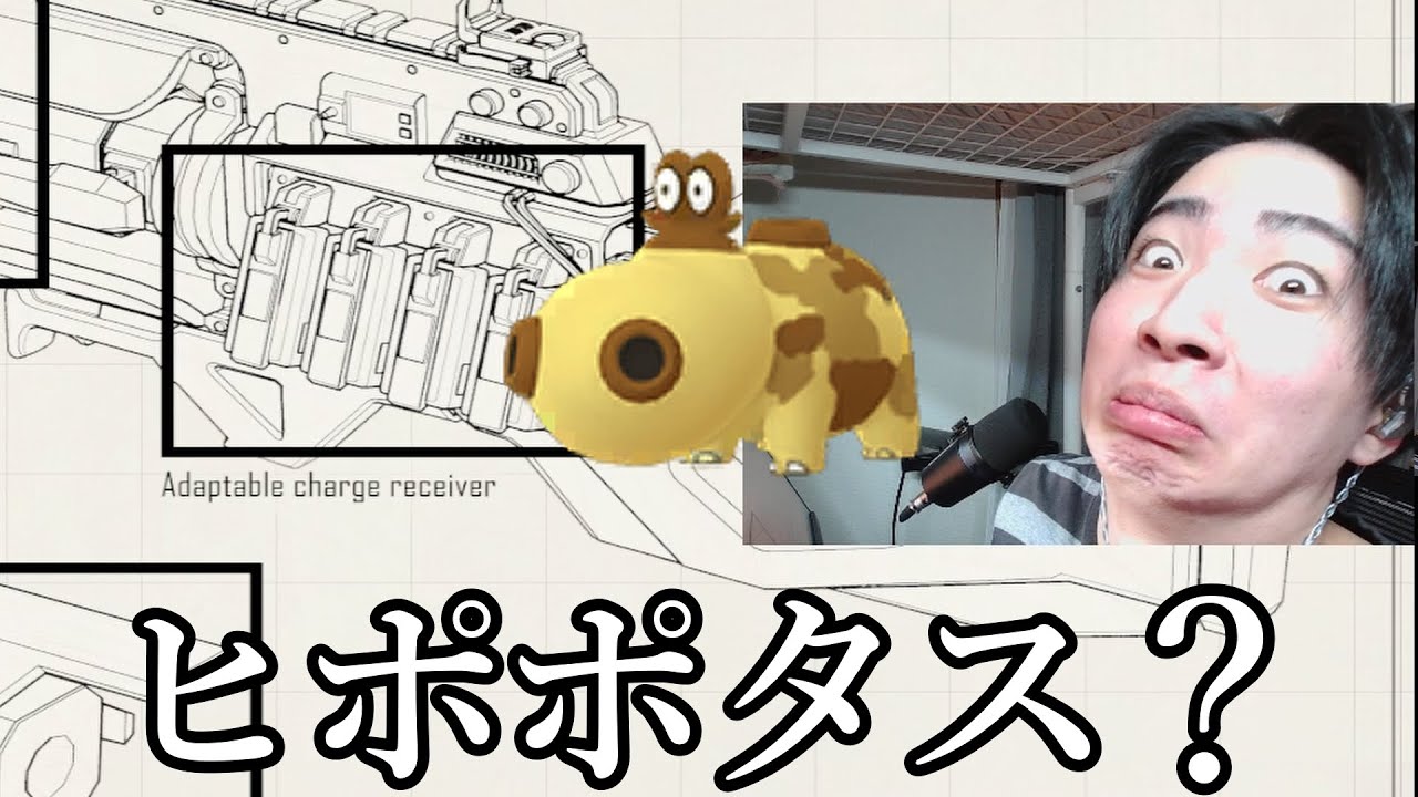 変顔がヒポポタス過ぎる男のApex