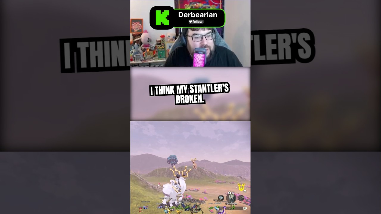 Oh no, my Stantler, Its Broken #pokemonlegendsarceus