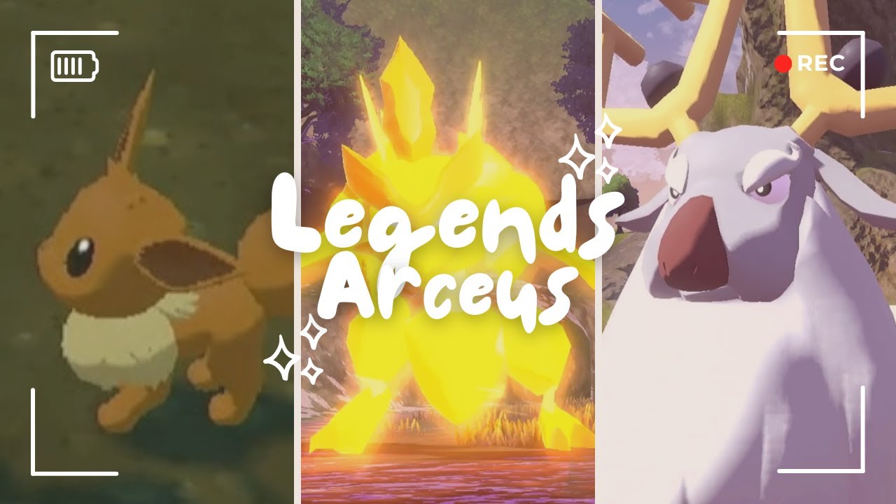 Pokemon Legneds Arcues: Kleavor is free