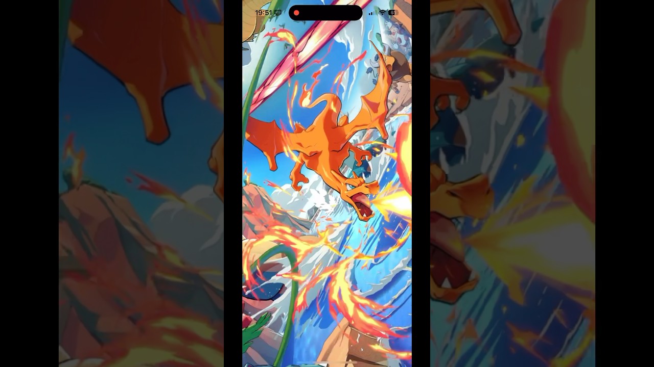 Pokémon TCGP - Charizard リザードン Glurak EX Immersive Card  #pokemon #tcg #app #Glurak #ex #card #リザードン