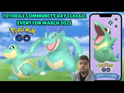 Pokémon GO Totodile Community Day Classic